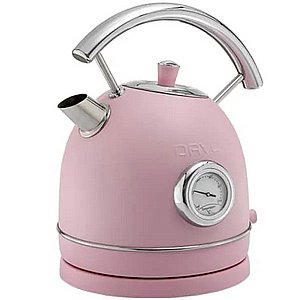 קומקום חשמלי 1.8 ליטר בעיצוב רטרו דגם DRK800 דאבו DAVO ורוד קומקום חשמלי 1.8 ליטר בעיצוב רטרו דגם DRK800 דאבו DAVO ורוד